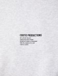 画像3: COOTIE PRODUCTIONS/Open End Yarn Plain Sweat Crew（Oatmeal）［スウェットクルー-23秋冬］ (3)