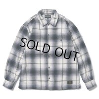 ROUGH AND RUGGED/WALKEN-01（NAVY CHECK） 【30%OFF】［チェックシャツ-23秋冬］