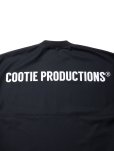 画像4: COOTIE PRODUCTIONS/Polyester Twill Football L/S Tee（Black）［ポリエステルツイルフットボール-23秋冬］