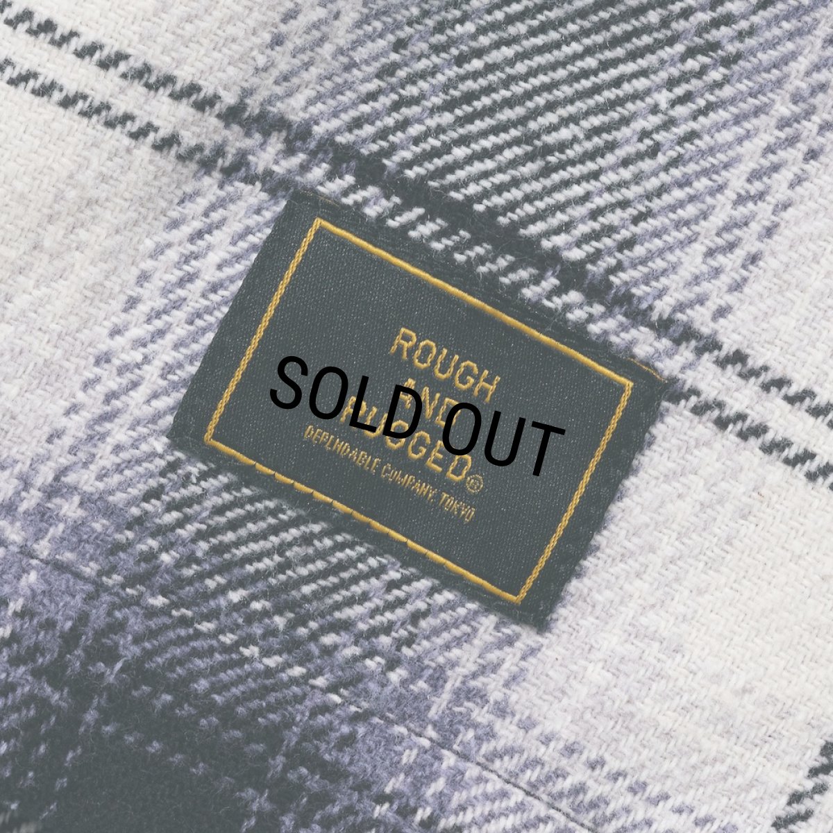 画像3: ROUGH AND RUGGED/WALKEN-01（NAVY CHECK） 【30%OFF】［チェックシャツ-23秋冬］ (3)