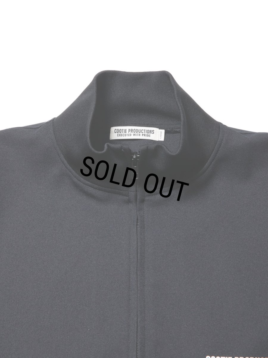 画像4: COOTIE PRODUCTIONS/Polyester Twill Half Zip L/S Tee（Black）［ポリエステルツイルハーフジップ-23秋冬］ (4)
