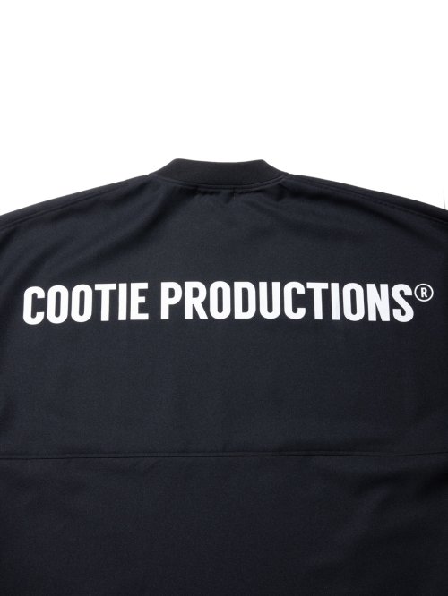 他の写真3: COOTIE PRODUCTIONS/Polyester Twill Football L/S Tee（Black）［ポリエステルツイルフットボール-23秋冬］