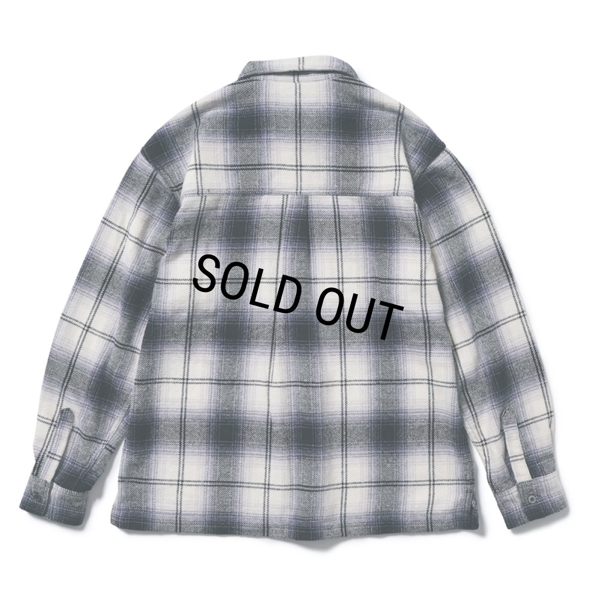 画像2: ROUGH AND RUGGED/WALKEN-01（NAVY CHECK） 【30%OFF】［チェックシャツ-23秋冬］ (2)