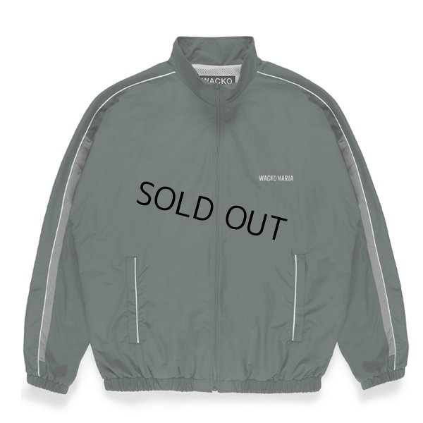 画像1: WACKO MARIA/NYLON TRACK JACKET（GREEN）［ナイロントラックJKT-23秋冬］