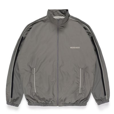 画像1: WACKO MARIA/NYLON TRACK JACKET（GRAY）［ナイロントラックJKT-23秋冬］