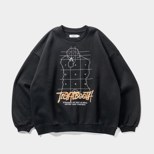 他の写真1: TIGHTBOOTH/REVENGE MAN CREW SWEAT（Black） 【30%OFF】［クルーネックスウェット-23秋冬］