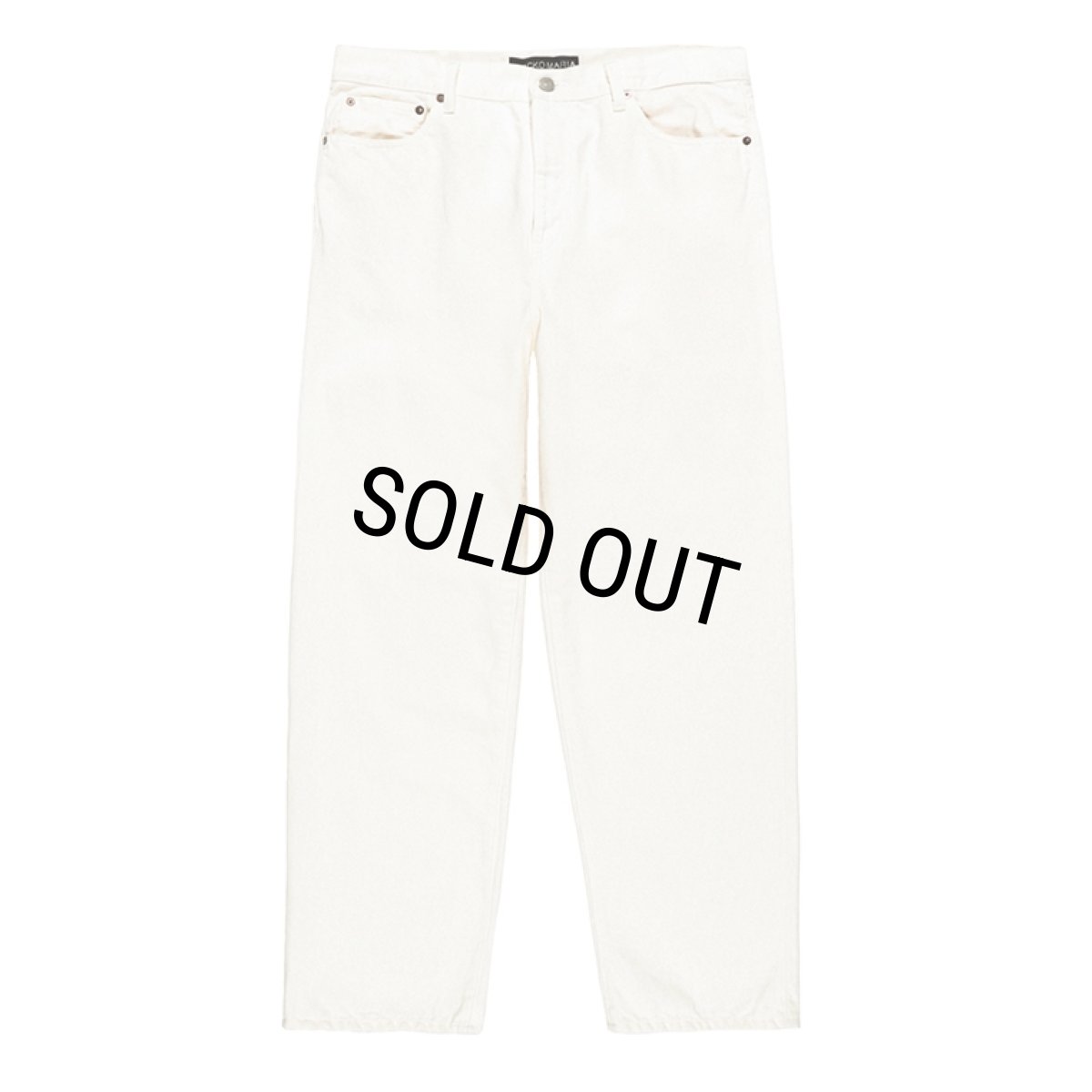 画像2: WACKO MARIA/DENIM PANTS（WHITE）［デニムパンツ-23秋冬］ (2)
