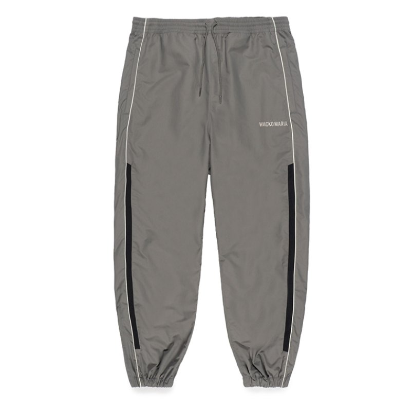 画像1: WACKO MARIA/NYLON TRACK PANTS（GRAY）［ナイロントラックパンツ-23秋冬］