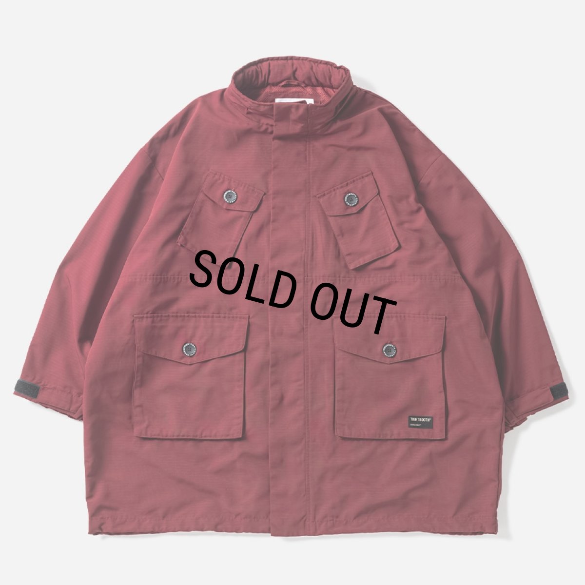 画像1: 【30%OFF】TIGHTBOOTH/T-65 FEILD JKT（Red）［T-65フィールドJKT-23秋冬］ (1)