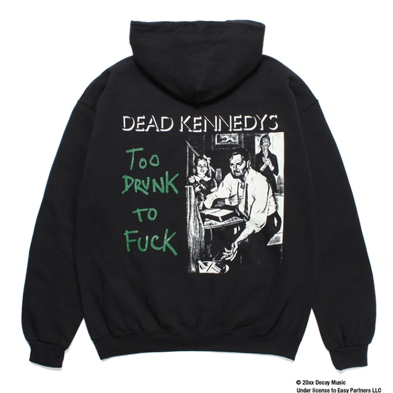 画像2: WACKO MARIA/DEAD KENNEDYS / PULL OVER HOODED SWEAT SHIRT（BLACK）［プルオーバーパーカー-23秋冬］