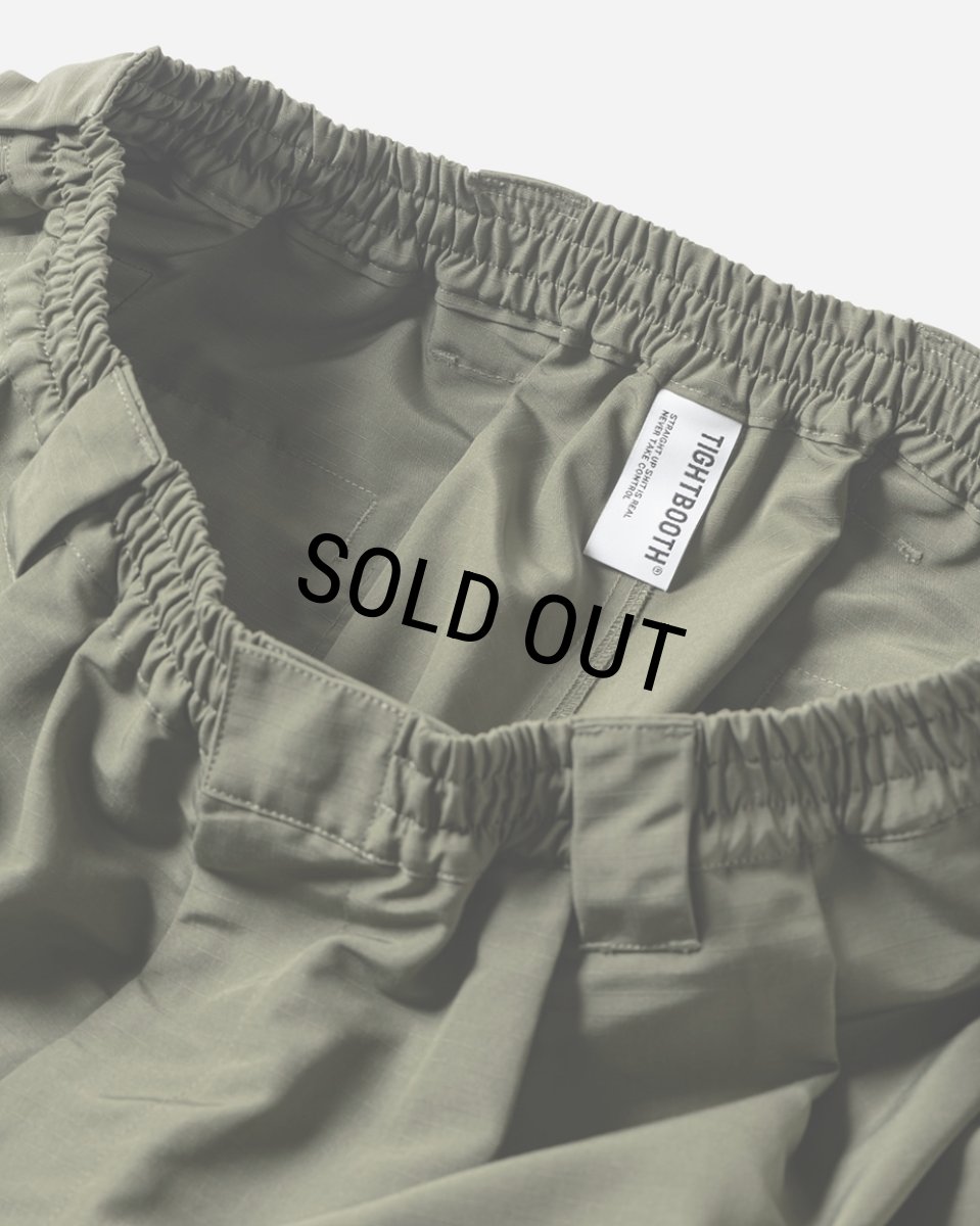 画像4: TIGHTBOOTH/T-65 BALLOON CARGO PANTS（Olive）［バルーンカーゴパンツ-23秋冬］ (4)