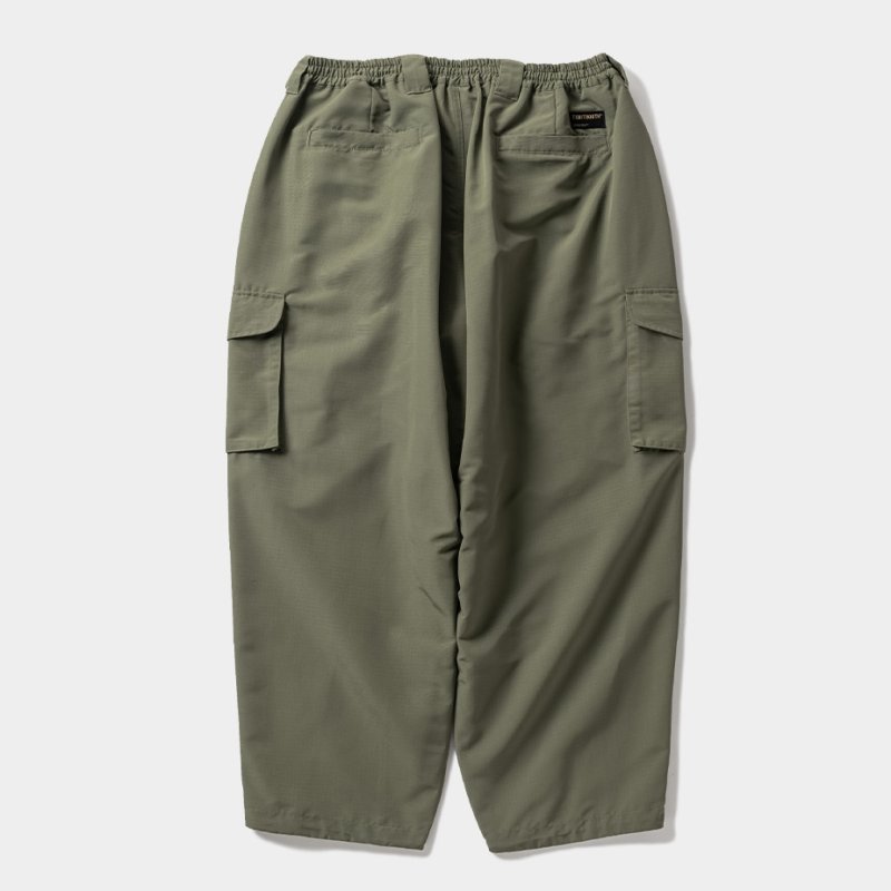 画像2: TIGHTBOOTH/T-65 BALLOON CARGO PANTS（Olive）［バルーンカーゴパンツ-23秋冬］