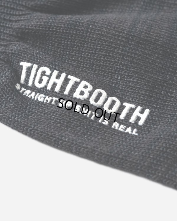 画像2: TIGHTBOOTH/LOGO FINGERLESS GUNTE（Black）［フィンガーレスグローブ-23秋冬］