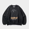 画像1: TIGHTBOOTH/REVENGE MAN CREW SWEAT（Black） 【30%OFF】［クルーネックスウェット-23秋冬］ (1)