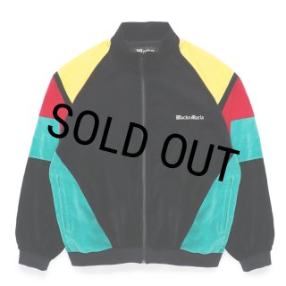 WACKO MARIA/VELVETEEN TRACK JACKET（BLACK/GREEN）［ベルベッ