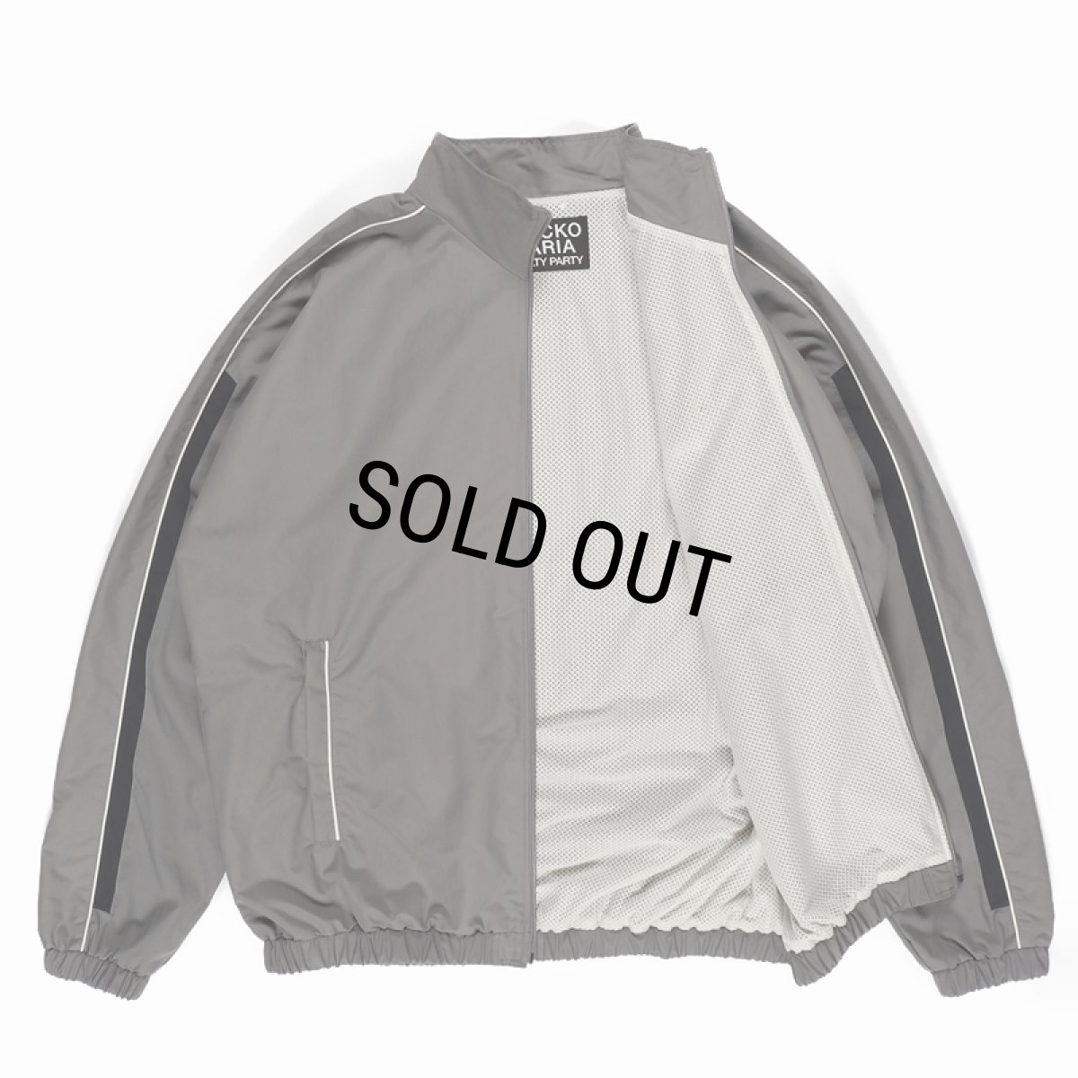 画像3: WACKO MARIA/NYLON TRACK JACKET（GRAY）［ナイロントラックJKT-23秋冬］ (3)