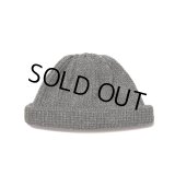 COOTIE PRODUCTIONS/Silk Lowgauge Roll Up Beanie（Particle Gray）［ロールアップビーニー-23秋冬］