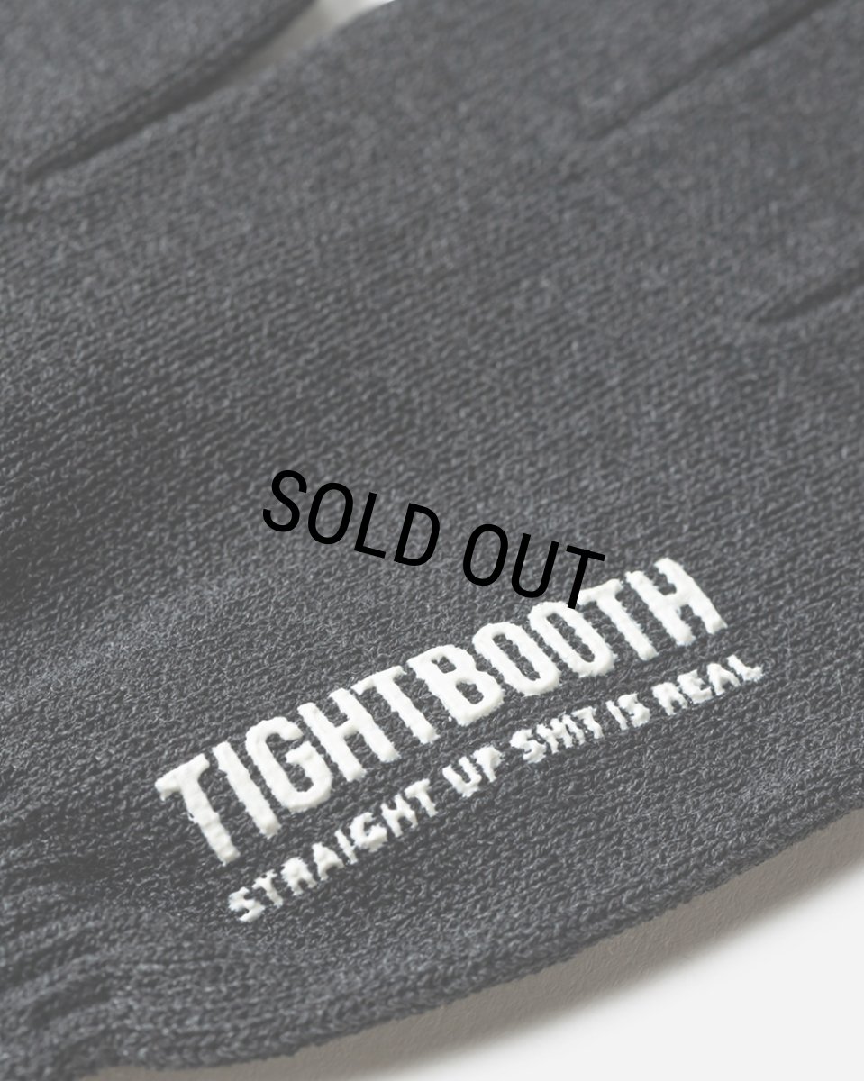 画像2: TIGHTBOOTH/LOGO GUNTE（Charcoal）［グローブ-23秋冬］ (2)