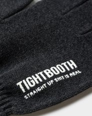 画像2: TIGHTBOOTH/LOGO GUNTE（Charcoal）［グローブ-23秋冬］ (2)