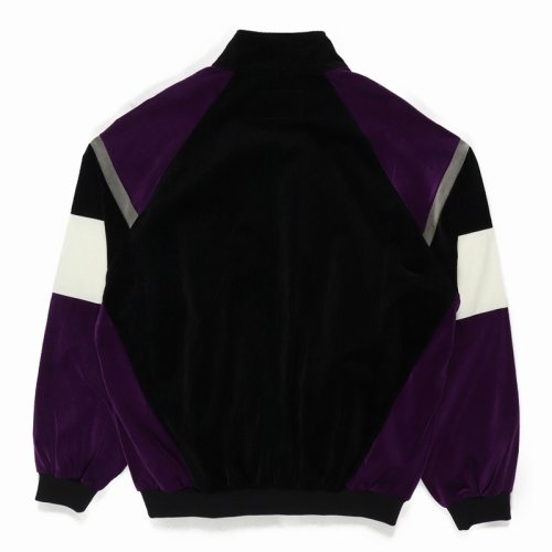 他の写真2: WACKO MARIA/VELVETEEN TRACK JACKET（BLACK/PURPLE）［ベルベッティーントラックJKT-23秋冬］