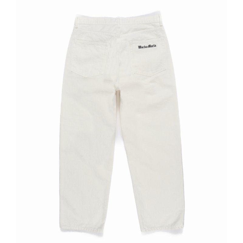 画像2: WACKO MARIA/DENIM PANTS（WHITE）［デニムパンツ-23秋冬］