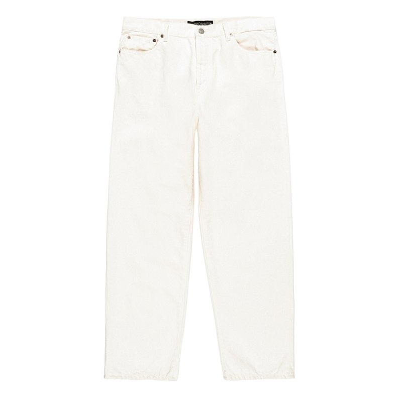 画像1: WACKO MARIA/DENIM PANTS（WHITE）［デニムパンツ-23秋冬］