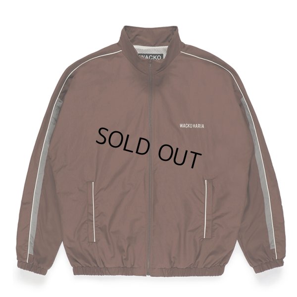画像1: WACKO MARIA/NYLON TRACK JACKET（BROWN）［ナイロントラックJKT-23秋冬］