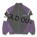 WACKO MARIA/VELVETEEN TRACK JACKET（BLACK/PURPLE）［ベルベッティーントラックJKT-23秋冬］