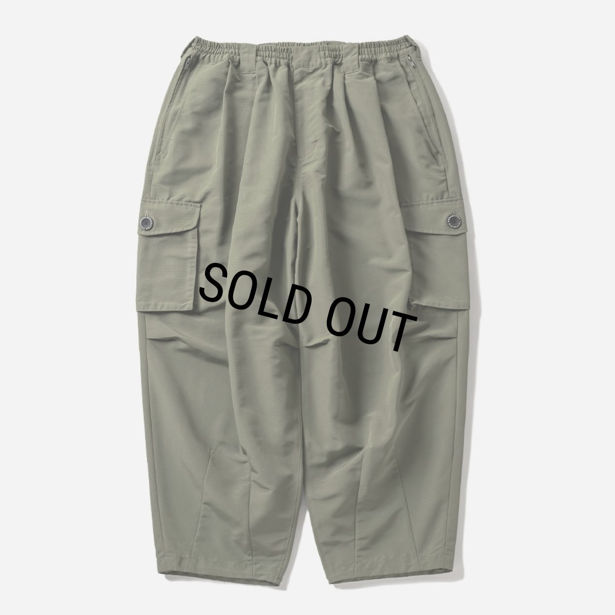 画像1: TIGHTBOOTH/T-65 BALLOON CARGO PANTS（Olive）［バルーンカーゴパンツ-23秋冬］ (1)