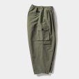 画像3: TIGHTBOOTH/T-65 BALLOON CARGO PANTS（Olive）［バルーンカーゴパンツ-23秋冬］