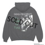 WACKO MARIA/DEAD KENNEDYS / PULL OVER HOODED SWEAT SHIRT（BLACK）［プルオーバーパーカー-23秋冬］