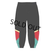 WACKO MARIA/VELVETEEN TRACK PANTS（BLACK/GREEN）［ベルベッティーントラックパンツ-23秋冬］