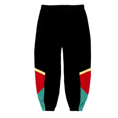 WACKO MARIA/VELVETEEN TRACK PANTS（BLACK/GREEN）［ベルベッ