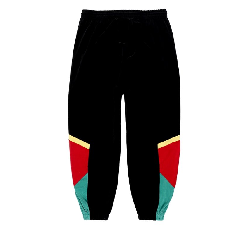 画像2: WACKO MARIA/VELVETEEN TRACK PANTS（BLACK/GREEN）［ベルベッティーントラックパンツ-23秋冬］