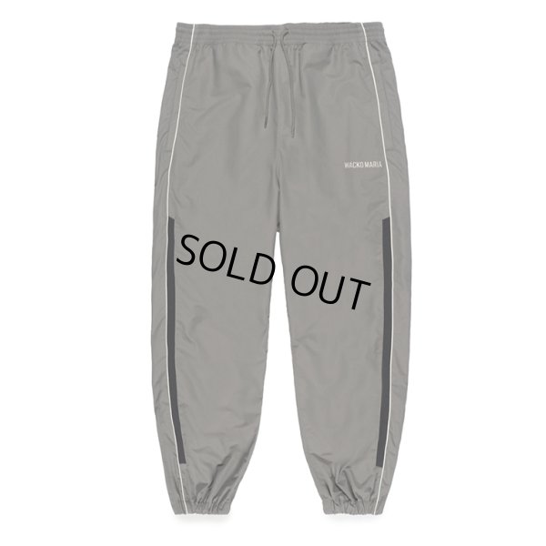 画像1: WACKO MARIA/NYLON TRACK PANTS（GRAY）［ナイロントラックパンツ-23秋冬］