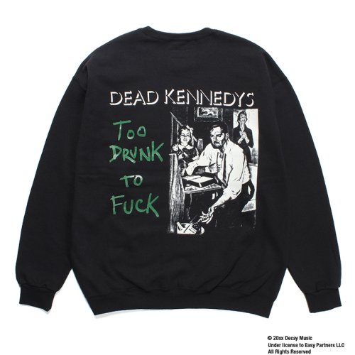 他の写真2: WACKO MARIA/DEAD KENNEDYS / SWEAT SHIRT（BLACK）［クルーネックスウェット-23秋冬］