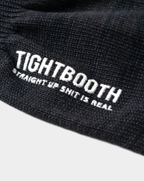 他の写真2: TIGHTBOOTH/LOGO FINGERLESS GUNTE（Black）［フィンガーレスグローブ-23秋冬］