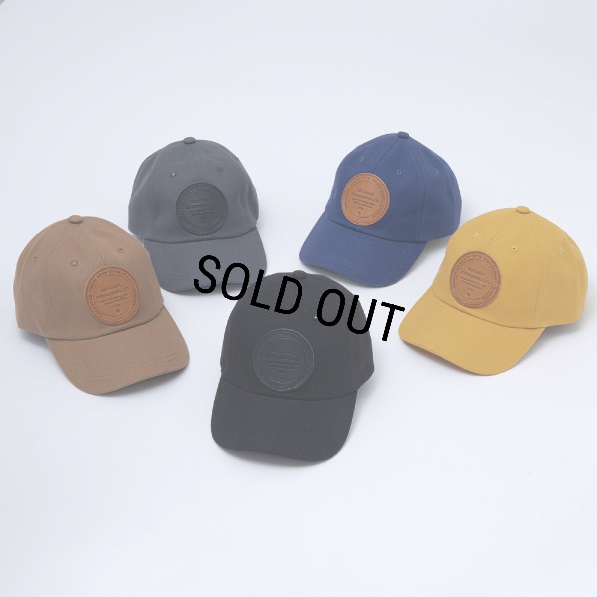 画像6: 【30%OFF】RATS/CANVAS LEATHER PATCH CAP（各色）［キャンバスレザーパッチキャップ-23秋冬］ (6)