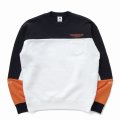 【40%OFF】RATS/CROSS CUT CREW NECK SWEAT（BLACK）［クルーネックスウェット-23秋冬］