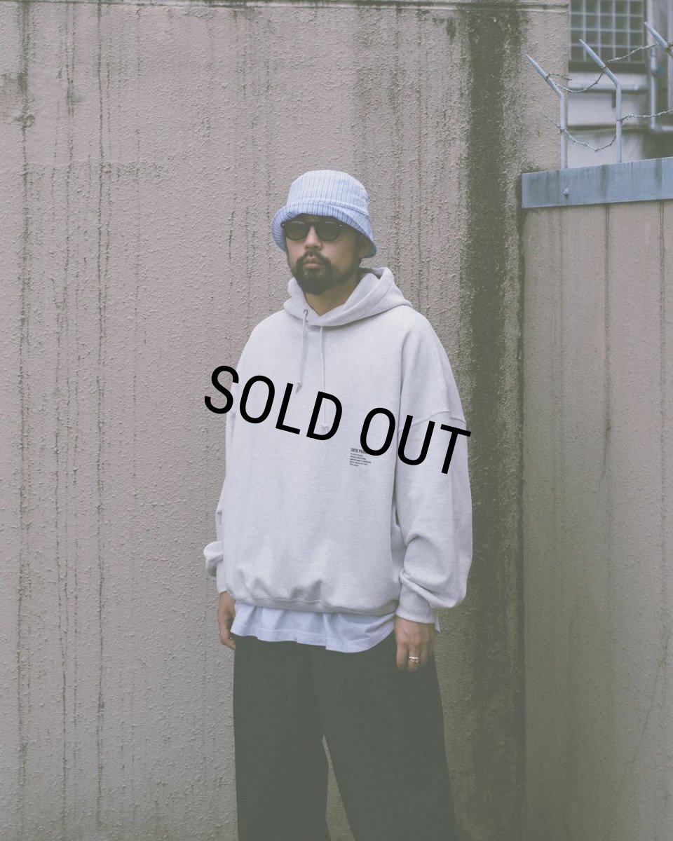 画像4: COOTIE PRODUCTIONS/Open End Yarn Plain Sweat Hoodie（Oatmeal）［スウェットフーディー-23秋冬］ (4)