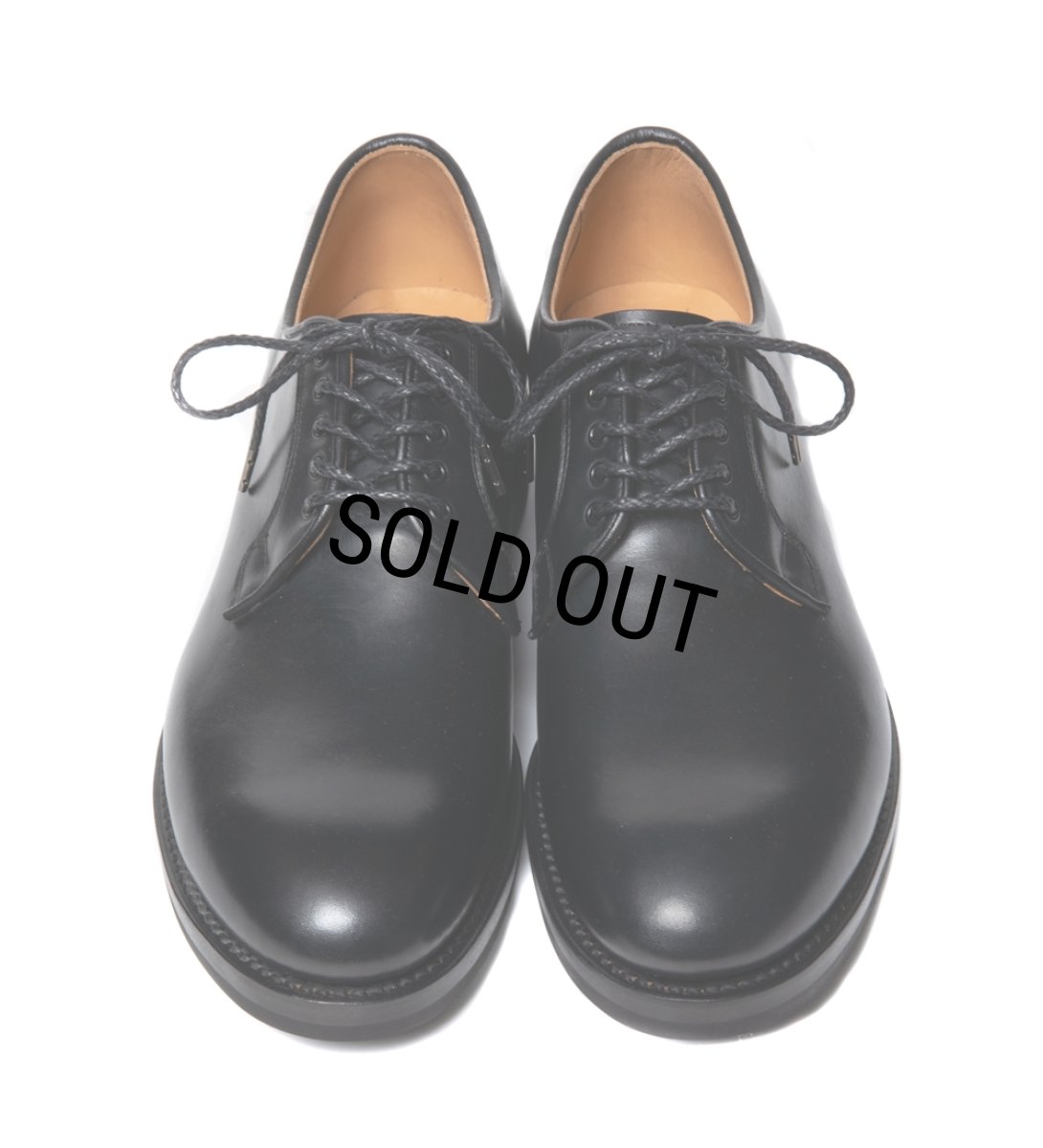 画像2: COOTIE PRODUCTIONS/Raza Plain Toe Shoes（Black）［プレーントゥショーズ-23秋冬］ (2)