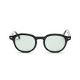 画像2: CALEE/B/W TYPE GLASSES（BLACK/GREEN）［眼鏡-23秋冬］ (2)