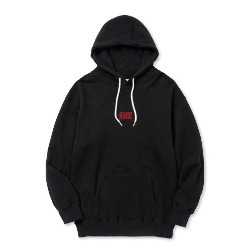 他の写真1: CALEE/CAL EMBROIDERY PULLOVER HD（BLACK） 【40%OFF】［プルオーバーパーカー-23秋冬］