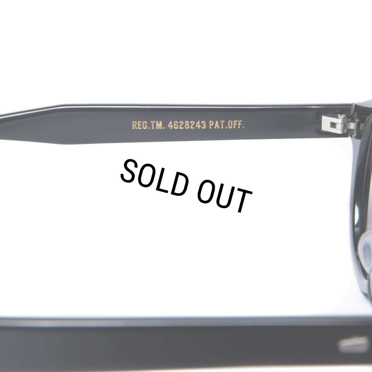 画像4: COOTIE PRODUCTIONS/Raza Glasses（Black/Light Gray）［眼鏡-23秋冬］ (4)