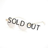CALEE/B/W TYPE GLASSES（CLEAR/BROWN）［眼鏡-23秋冬］