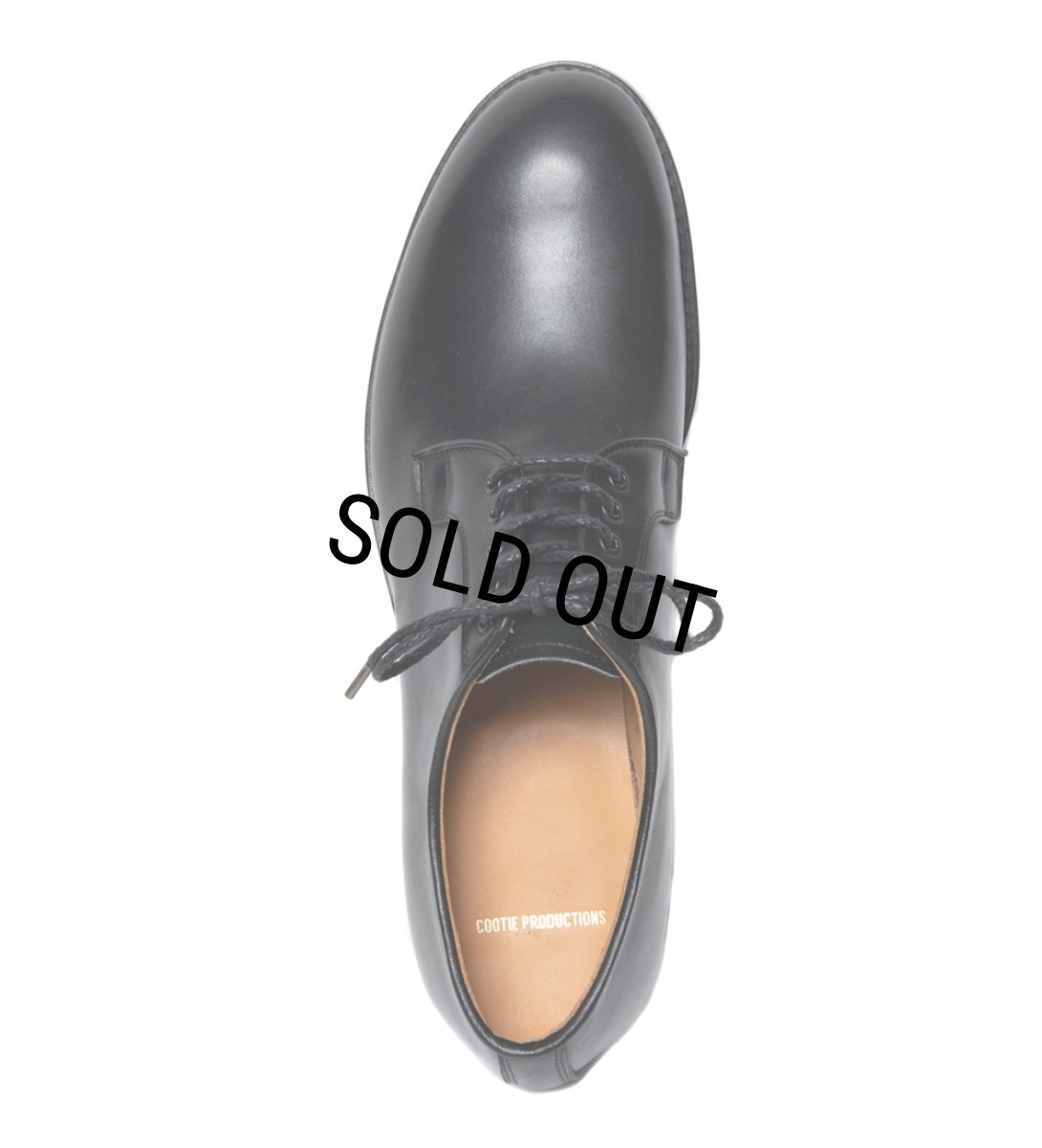 画像4: COOTIE PRODUCTIONS/Raza Plain Toe Shoes（Black）［プレーントゥショーズ-23秋冬］ (4)