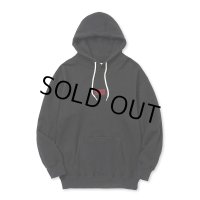 CALEE/CAL EMBROIDERY PULLOVER HD（BLACK） 【40%OFF】［プルオーバーパーカー-23秋冬］