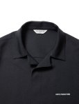 画像3: COOTIE PRODUCTIONS/Polyester Twill Fly Front L/S Shirt（Black）［ポリエステルツイルフライフロントシャツ-23秋冬］ (3)