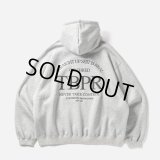 TIGHTBOOTH/STRAIGHT UP HOODIE（Gray）［フーディー-23秋冬］