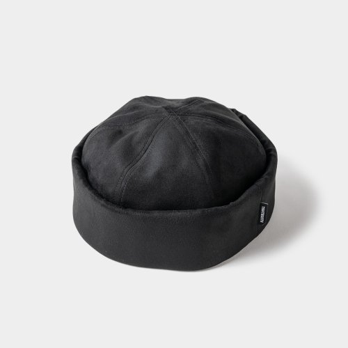 他の写真1: TIGHTBOOTH/SUEDE ROLL CAP（Black）［ロールキャップ-23秋冬］